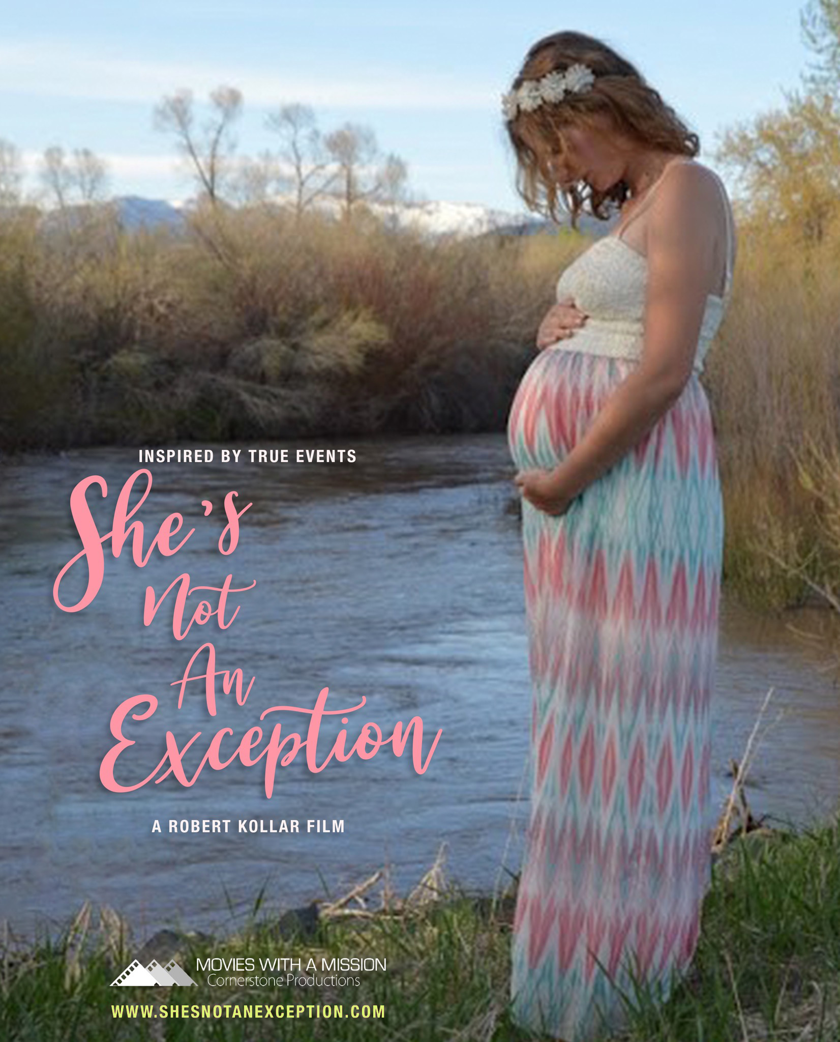 SHE'S NOT AN EXCEPTION raw movie poster